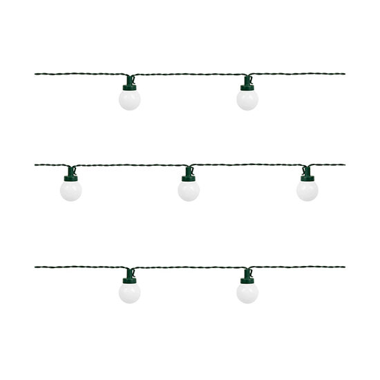 Instalatie luminoasa 30 becuri led, Multicolor, lungime 8.8 m, IP44, 230V