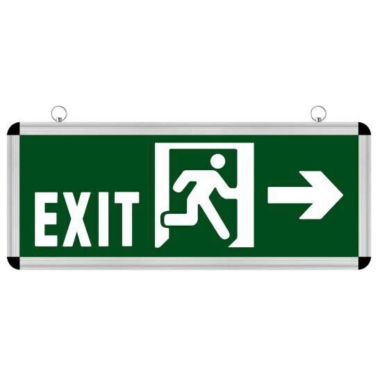Lampa iluminat emergenta IESIRE – EXIT, stanga/dreapta