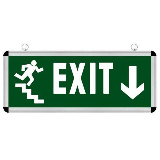 Lampa iluminat emergenta IESIRE Coborare – EXIT Down