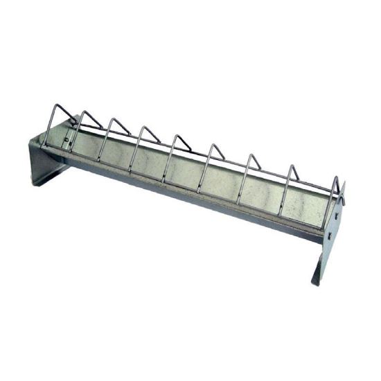 Hranitoare liniara din metal Strend Pro Zn, 30 cm pentru pui 