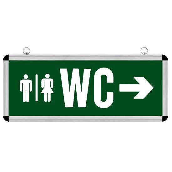 Caseta luminoasa cu Led Informare WC