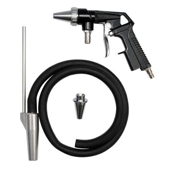 Pistol pentru sablat 6.3mm + furtun 1m, Yato YT-2375
