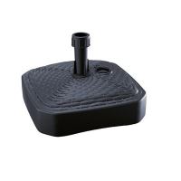 Suport pentru umbrela Strend Pro MPKR, PVC, antracit, 10-26 mm, 12 litri, 390x390x130 mm