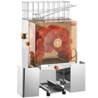 Storcator automat pentru portocale  Vevor Inox, 20 buc/min, diametru 55-80 mm, 120 W