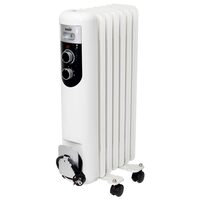 Calorifer electric cu ulei, 3 trepte de putere 600/900/1500 W, termostat reglabil, 7 elementi