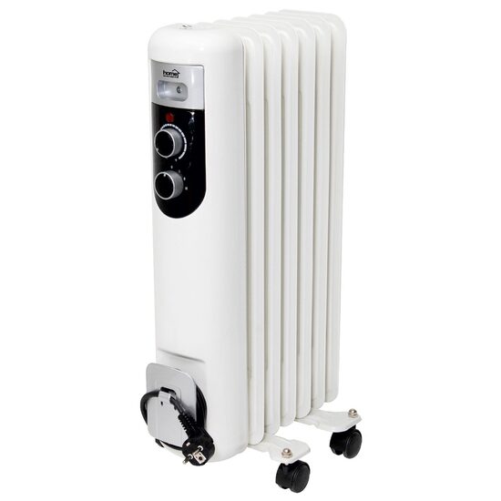 Calorifer electric cu ulei, 3 trepte de putere 600/900/1500 W, termostat reglabil, 7 elementi