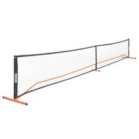 Fileu portabil pentru tenis Vevor 673 x70x92 cm, Cadru metalic, plasa PE, geanta transport