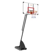 Panou baschet Vevor inaltime reglabila 232-305 cm, diametru inel 483 mm, Otel / ABS