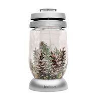 Candela Bolsius Christmas, Inaltime 22.4 cm, timp ardere maxim 36 ore, sticla