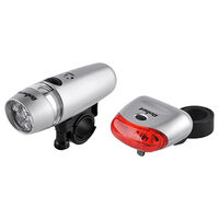 Set lumini fata spate pentru bicicleta, 4 x AAA, 0.9 W, 28.17 lm