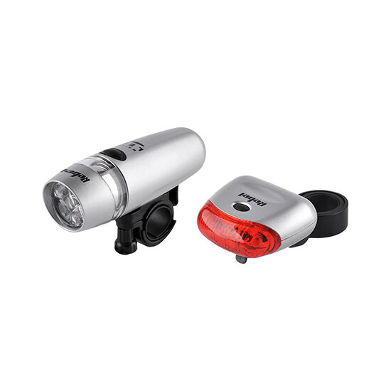 Set lumini fata spate pentru bicicleta, 4 x AAA, 0.9 W, 28.17 lm