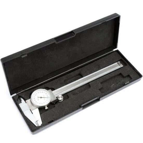 Subler cu cadran Vorel 15220, inox, 150 mm, precizie 0.02 mm