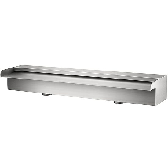 Cascada dreptunghiulara pentru piscina, Inox, Latime lama apa 150 cm, dimensiune 150 x 11.5 x 8 cm