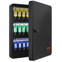 Cutie pentru 48 chei, cu cifru, Dimensiune 370 x 285 x 80 mm, Otel