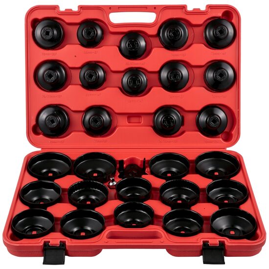 Set 30 chei pentru filtre ulei, prindere 3/8 inch, Otel 
