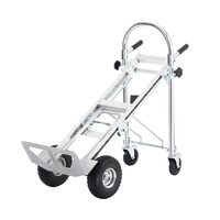 Carucior marfa 4 in 1, Capacitate max 454 kg, Greutate 18.3 Kg, Aluminiu, Pliabil
