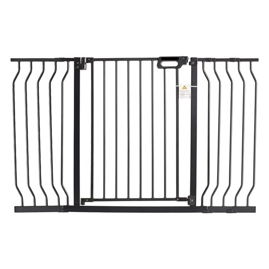 Poarta de siguranta pentru animale de companie sau copii, Latime reglabila 749 - 1346 mm, Inaltime 762 mm
