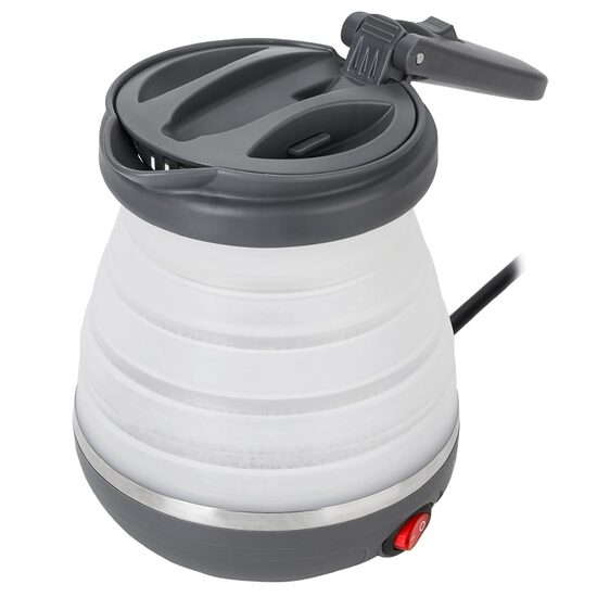 Fierbator electric portabil 750 W, Inox / Silicon, capacitate 02 – 0.6 l