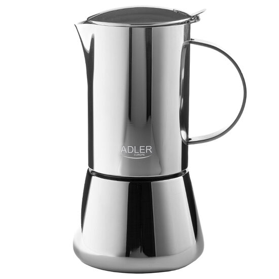 Cafetiera pentru esspreso, 620 ml, Otel argintiu, 16 x 12 x 23.3 cm 