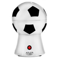 Aparat de facut popcorn 1200 W, tehnologie cu aer cald, Alb / Negru