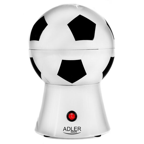 Aparat de facut popcorn 1200 W, tehnologie cu aer cald, Alb / Negru