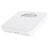 Cantar persoane Retro mecanic, max 136 Kg, Alb