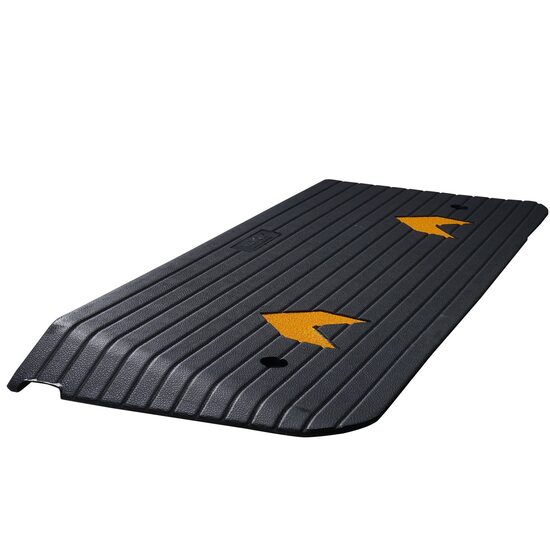Rampa din cauciuc, pentru borduri, praguri, max 15 t, dimensiune 110 x 32 x 3.8 cm