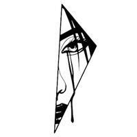 Decoratiune perete Krodesign KRO-1250 Sexy Women, Inaltime 60 cm, negru, Otel