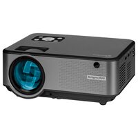 Videoproiector portabil, 1920 x 1080p, Full HD, Android, Wi-Fi, Difuzor incorporat, Telecomanda