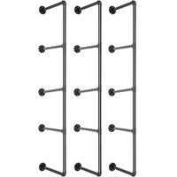 Set 3 suporturi pentru rafturi  Vivatechnix Industrial, 34 x 136 cm, capacitate 100 kg, fara blaturi