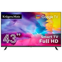 Televizor Google Smart 43 inch, 108 cm, KRUGER&MATZ