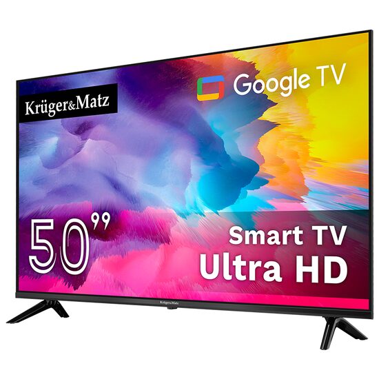 Televizor Google Smart 50 inch, 128 cm, KRUGER&MATZ