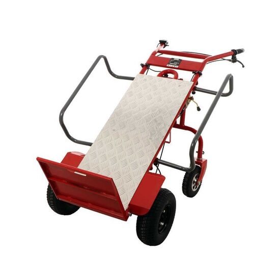 Carucior electric Geotech E-Truck, 400W, max 260 Kg, Li-Ion 6Ah, 40V, 6 km/h, Laturi extensibile