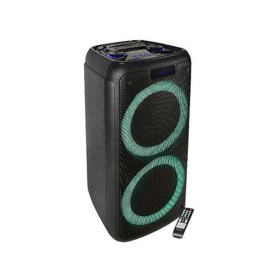 Boxa portabila 200 W, USB, TF & Bluetooth, 320x300x630mm, Led