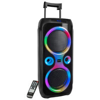 Boxa portabila 200 W, Bluetooth, USB, micro-SD, AUX, 320x300x630mm, Led