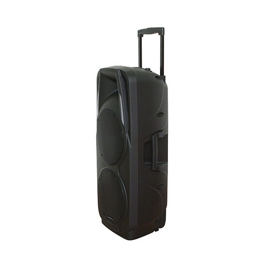 Boxa portabila 300W Bluetooth, USB, microSD & AUX, microfon, telecomanda, 330x300x790 mm