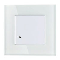 Senzor de miscare cu microunde, crepuscular, 3-2000 lux, 180 grade, 1200W, Distanta de detectie 15 m, IP20, Alb