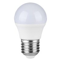 Bec led, forma G45, E27, putere 4.5W, 4000K Alb neutru, CIP Samsung