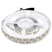 Banda led smd3528, 120 led/m, lumina Naturala 4000K, IP20, 5m, 800 lm/m