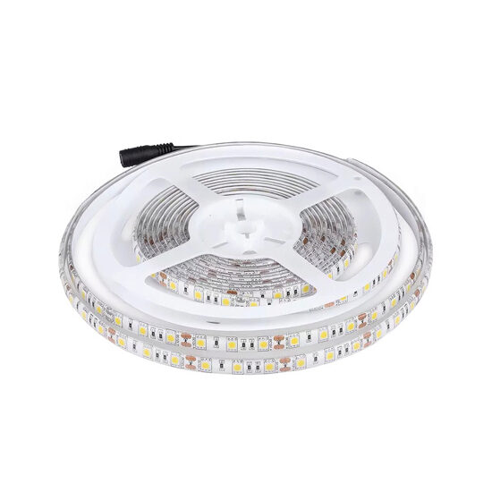 Banda led SMD5050, 60LED/m, lumina rece 6400K, IP65, 5m, 900 lm/m