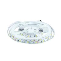 Banda led SMD5050, 60LED/m, RGB si 3000K, IP20, lungime 5m, 12VDC, 357 lm/m