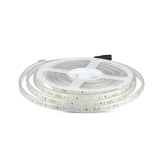 Banda led SMD5050, 24VDC, 60LED/m, 6400K, IP65, 5m, 830 lm/m