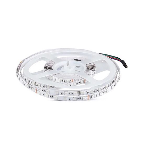 Banda led SMD5050, RGB, 60LED/m, IP20, 5m, latime 10 mm, 830 lm/m