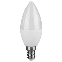 Bec led lumanare E14, putere 4.5W, 4500K Alb neutru