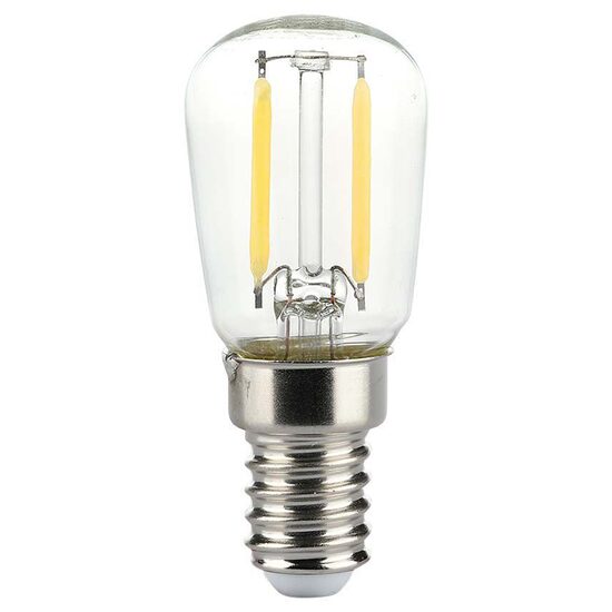 Bec led E14, forma ST26, putere 2W, 4000K Alb neutru