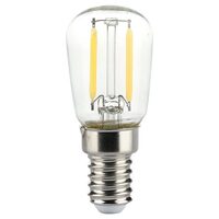 Bec led E14, forma ST26, putere 2W, 6500K Alb rece