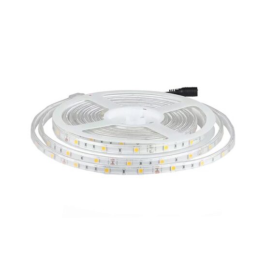 Banda led SMD5050 30LED/m, 3000K, IP65, 5m, 500 lm/m, 4.8W/m