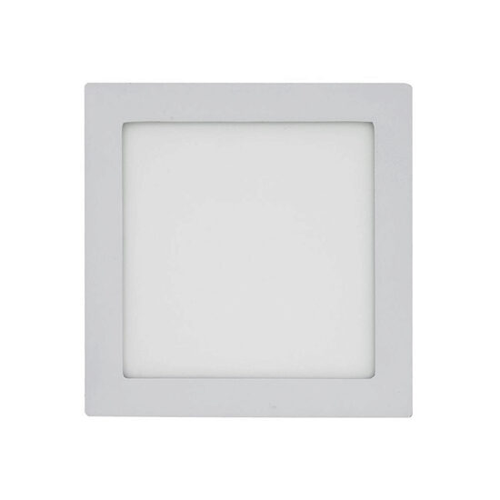 Plafoniera led patrata incorporabil 18W, 3000k alb cald, 1400 lm, Aluminiu, 225 x 225 mm
