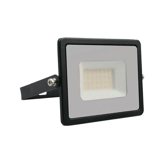 Proiector led, 30 W, 2510 lm, 6400 K, IP65, Aluminiu, Negru