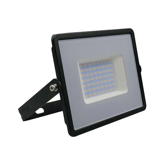 Proiector led, 50W, 4000K, IP65, 4300 lm, Negru, aluminiu
